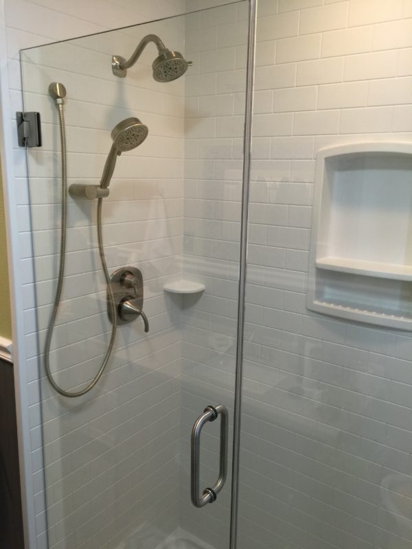 custom shower bathroom remodel